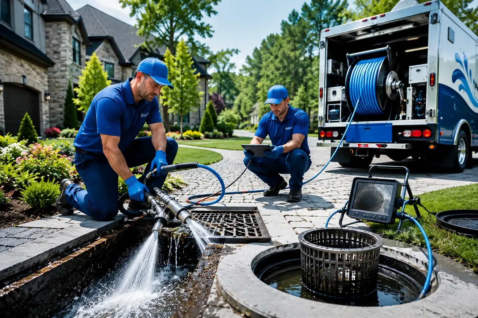 Local outdoor drain cleaning professionals in Knoxville, PA