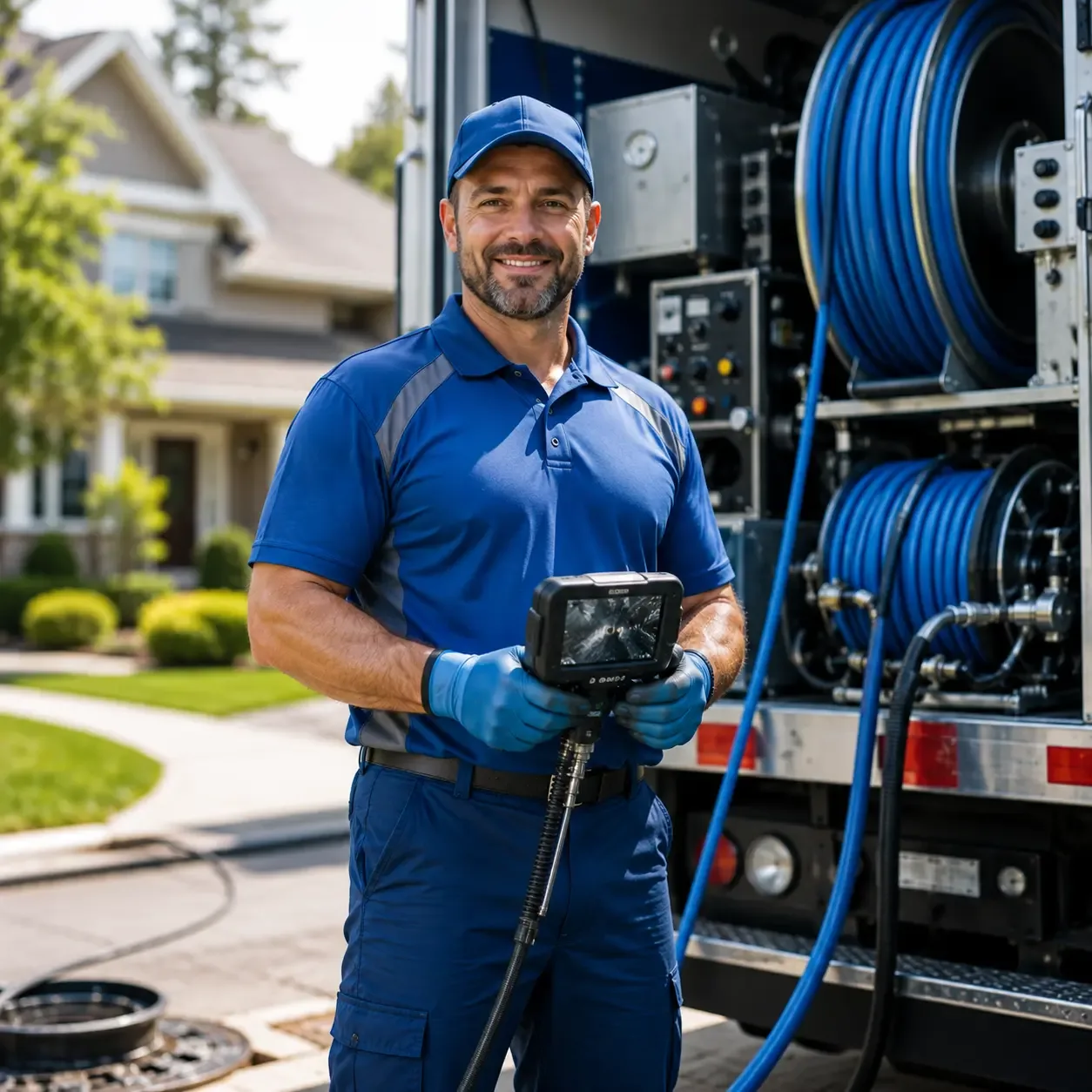 Local outdoor drain cleaning specialists in Knoxville, PA